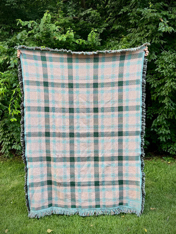 Lakehouse Plaid Blanket