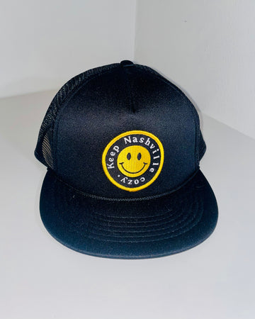 Seconds Smiley Patch Hat